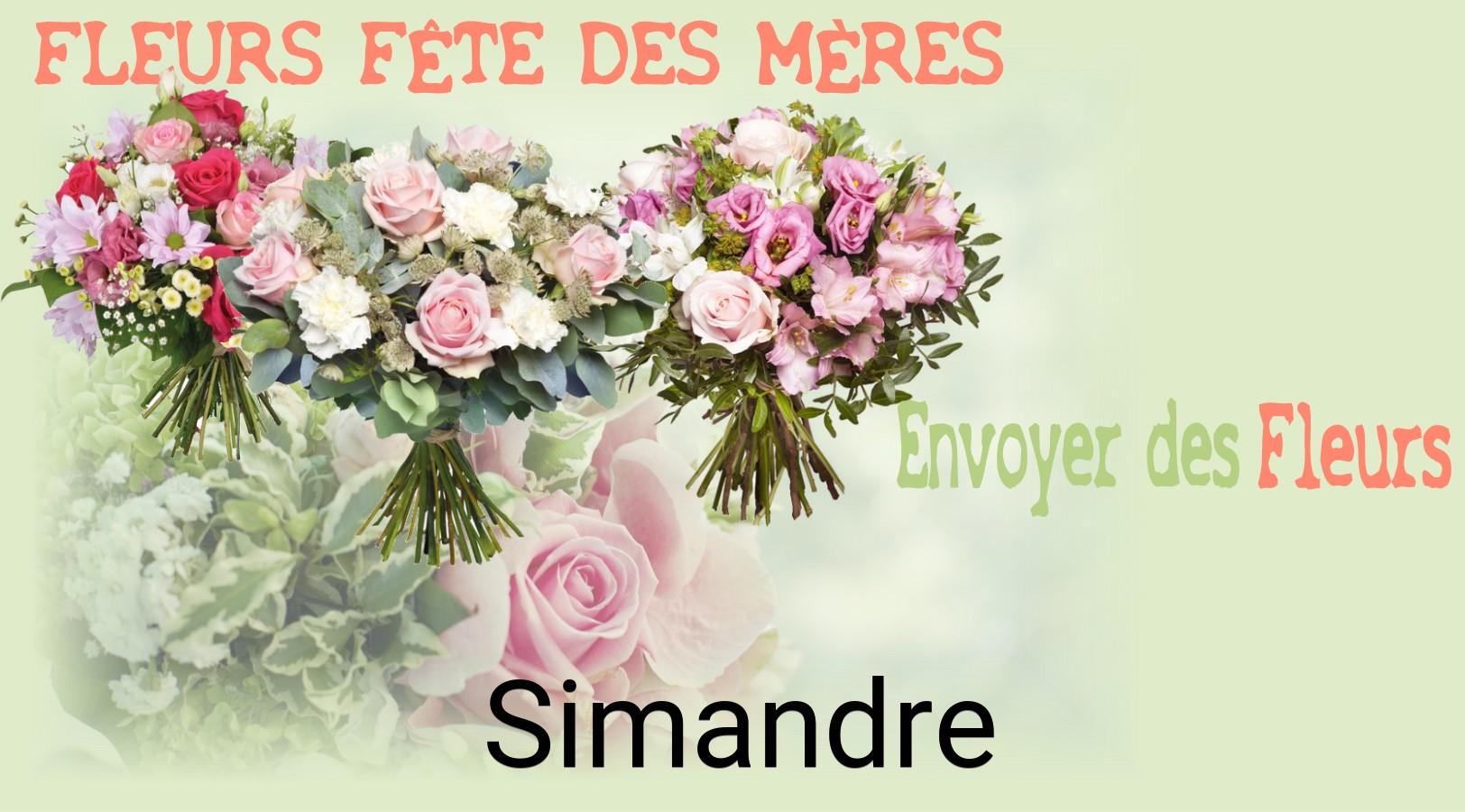 Bouquet de Fête des Mères livré à Simandre
